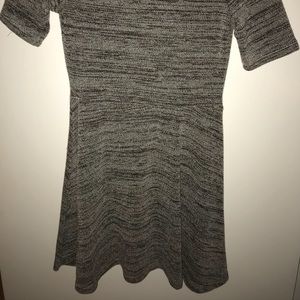 H&M Black and White Skater Skirt Dress